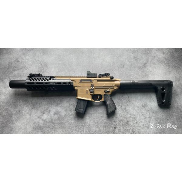 CARABINE A PLOMB CO2 SIG SAUER MCX RATTLER CANEBRAKE 4.5 MM