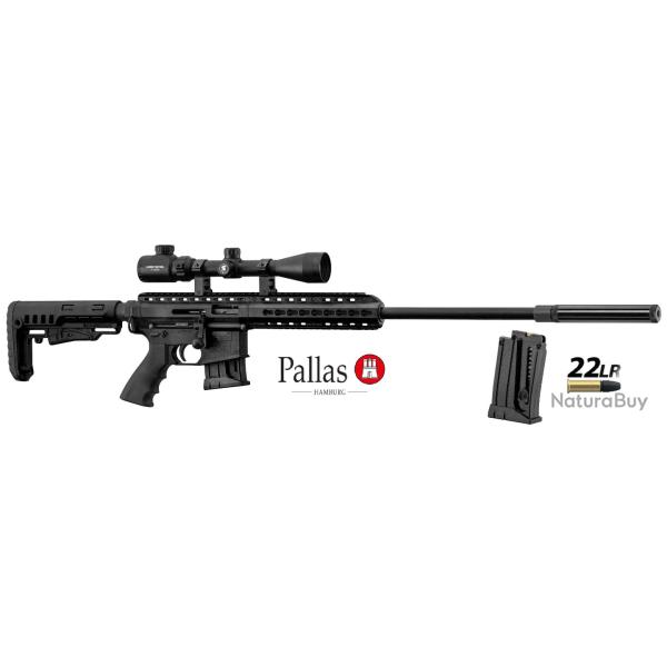Carabine  Pallas  Silence BA-15  Black  Cal : 22 Lr