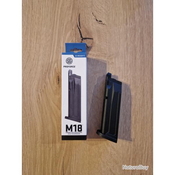 Chargeur Gaz 21 billes Sig Sauer P320 M18 VFC gbb