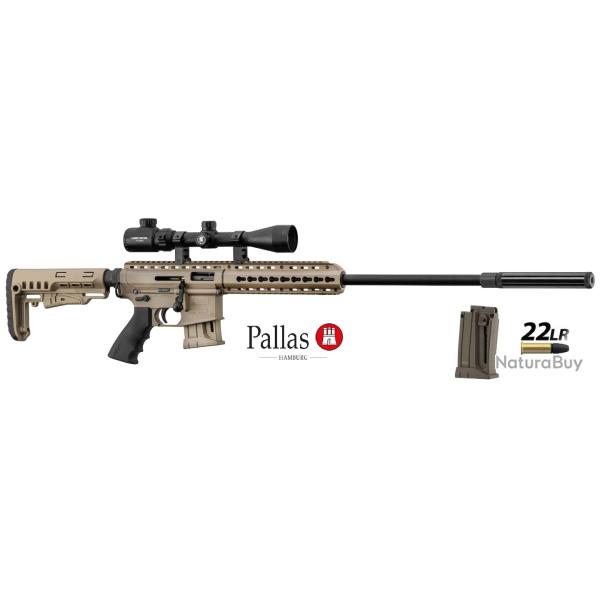 Carabine  Pallas  Silence BA-15  Tan  Cal : 22 Lr
