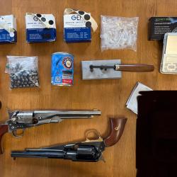 PACK REVOLVER PIETTA POUDRE NOIRE Calibre 44.