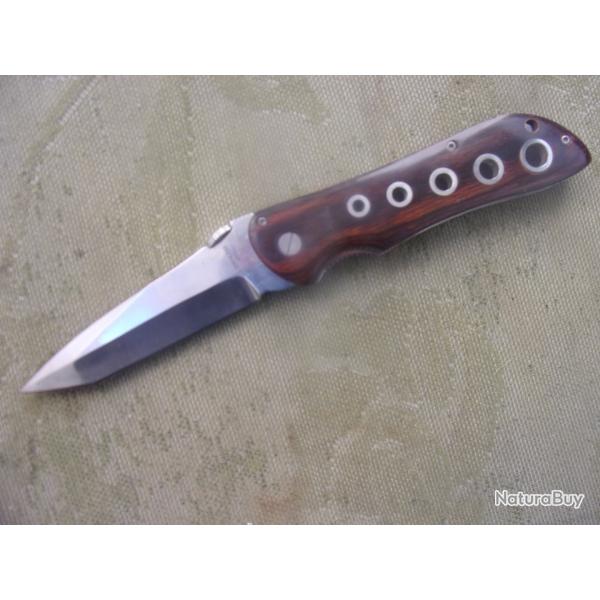 couteau pliant lame Stainless steel  20,5 cm