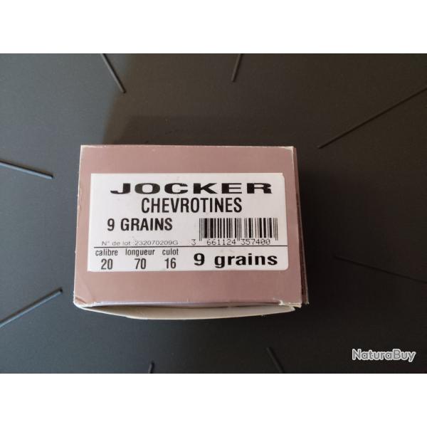 Lot de cartouches cal 20