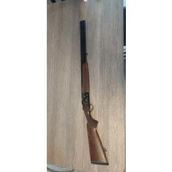 Fusil superpos&eacute; country light, canon 71 cm, calibre 12 ,bille acier, chokes interchangeables