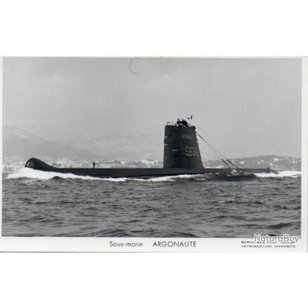 Carte postale Sous-marin " Argonaute " N� 7635