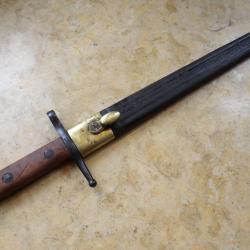 baionnette Carcano Italie Italien mod 1891 fusil mousqueton seconde guerre ww2 C.GNUTTI 1941