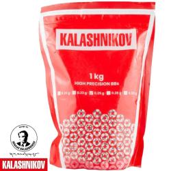 Billes Airsoft 0.25g Kalashnikov Haute Pr&eacute;cision (Sachet 4000)