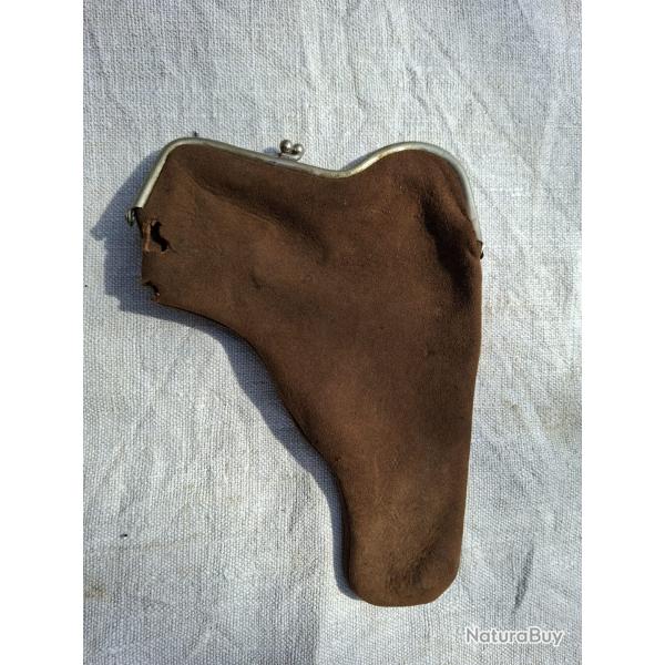 Holster etuit facon porte monnaie pour gros bulldog ou automatique