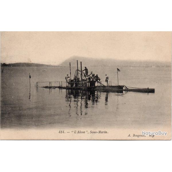 Carte Postale Ancienne - Sous-Marin L'Alose   -N�7640