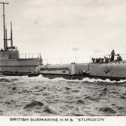 Carte Postale Ancienne - STURGEON (LATOR SICKLE LAUNCH 1932 GROUP 1-N&deg;7642