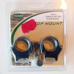 Colliers WEAVER  TOP MOUNT / 30 mm / Haut