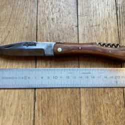 Couteau pliant type Laguiole - tire bouchon