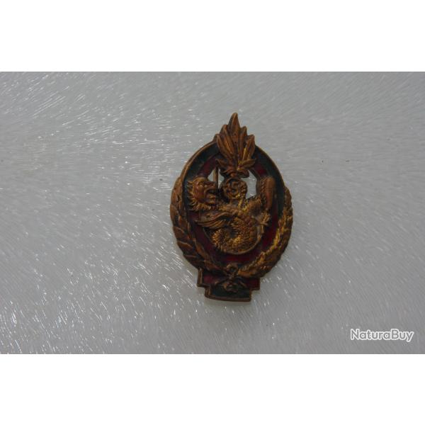 INSIGNE DU 5 � REGIMENT ETRANGER  INFANTERIE  ---D.O.M ----DIEN  BIEN  PHU -----------