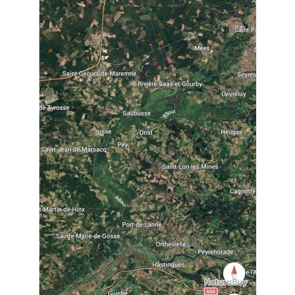 Ach�te parcelles bois, marais, barthes, ou �tang.