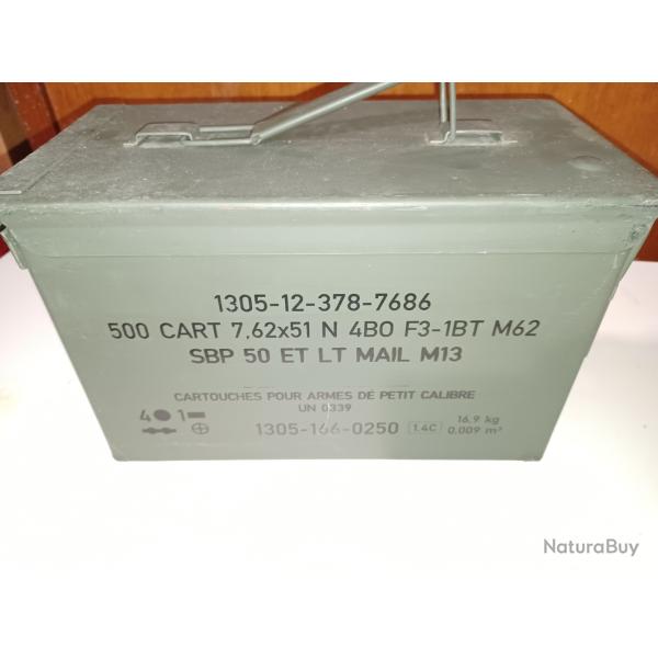 4 boites m�talliques � munitions