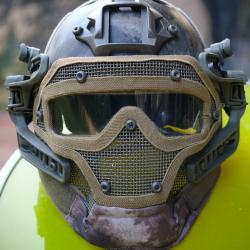 Casque int&eacute;gral Airsoft FAST