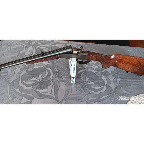 Carabine de jardin juxtapos�e en 9mn Flobert percussion annulaire et 22LR