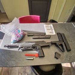 Tippman tcr avec canon lapco et chargeur zetamag