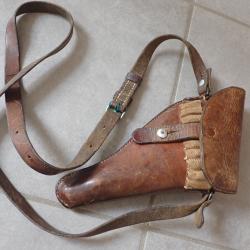 1918 Holster, &eacute;tui pour revolver 1882 ou 1882/29 + bretelle