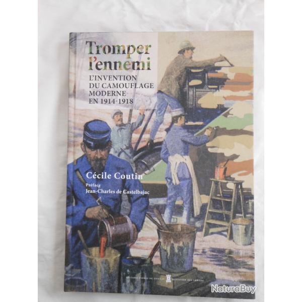 livre album sur l'art du camouflage pendant la 1er guerre mondiale