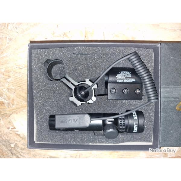 Pointeur laser rouge