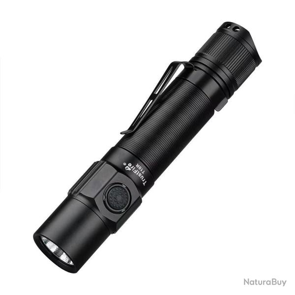 Lampe Torche T10R 1800Lumens LED Rechargeable 18650 Airsoft Tactique Autonomie Trustfire