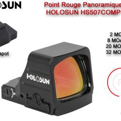 Point Rouge Panoramique HOLOSUN HS507COMP - avec Capot