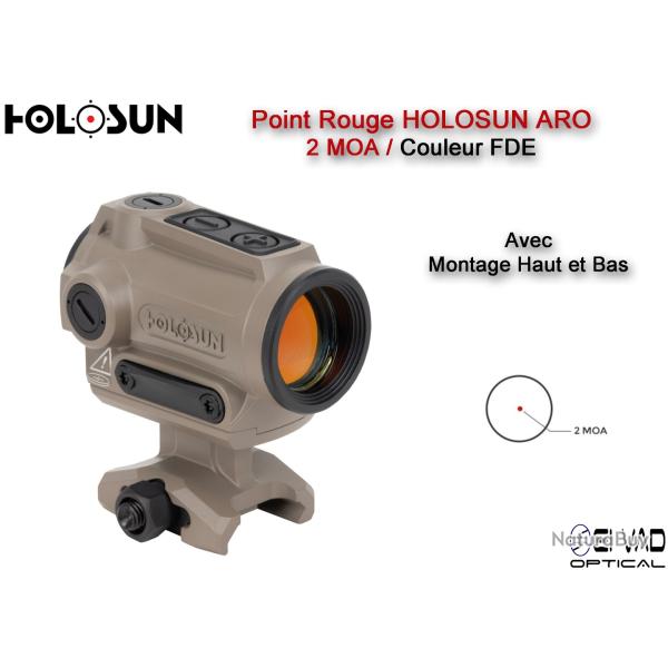 Point Rouge HOLOSUN ARO RD2 FDE - 2 MOA
