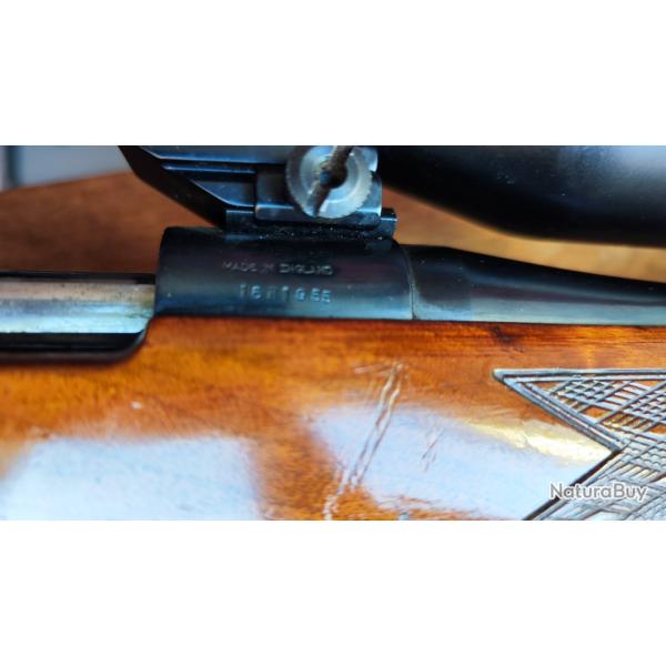 carabine bsa 7.64 +lunette nikko stirling 3*12*56i