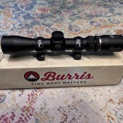 LUNETTE BURRIS SCOUT 2X7-X32 BALLISTIC PLEX MATTE DIAM 25.4MM