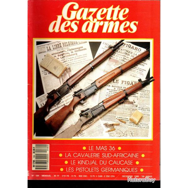 gazette des armes 184, le mas 36 et ses variantes, alphonse juin, gribeauval, le cheval,