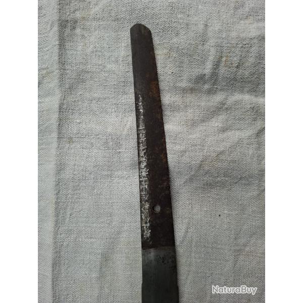 Lame de katana XIX �me  osafune province de bizen 1831