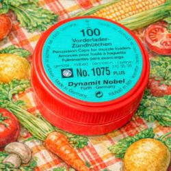 amorces RWS 1075 plus par 50 pour tout r&eacute;volver et Colt Poudre noire.