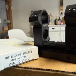 Colliers lunettes 25.4 + rails et adaptateur