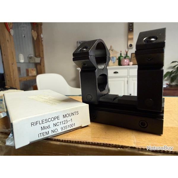 Colliers lunettes 25.4 + rails et adaptateur