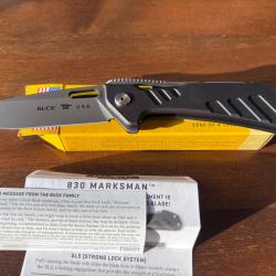 Couteau Buck MARKSMAN 830, G&G Hawk, neuf
