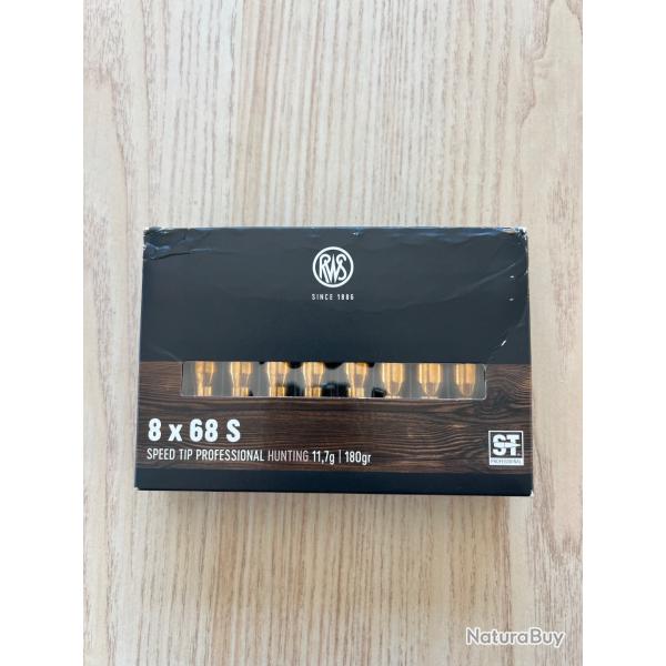 Balles RWS 8x68s  180gr