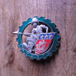insigne 1er r&eacute;giment du train