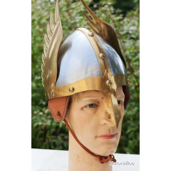 Heaume casque NORMAND, GAULOIS ou VIKING �poque IX i�me si�cle  - ref EBR24CSQ015