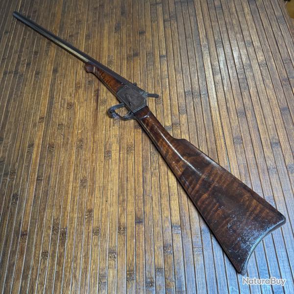 JOLIE PETITE CARBINE CANON RAY� SYST�ME BREVET� CALIBRE 22 LR - 22 short et bosquets