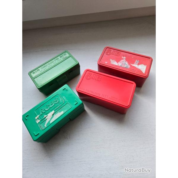 lot de 4 boites de transport