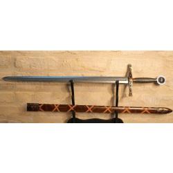 MOYEN AGE &Eacute;p&eacute;e EXCALIBUR m&eacute;di&eacute;vale ou HEROIC FANTASY COSPLAYEUR avec fourreau EBR24EEE009