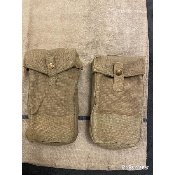 Porte chargeur sten bren gb anglais ww2 militaria