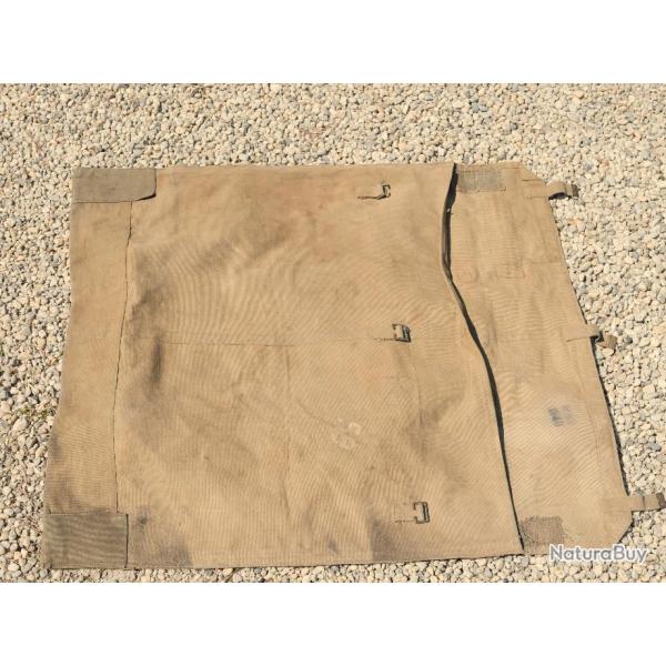 DDAY44 - W/|D RARE grand sac dos de table d'artillerie britannique avec bretelles - ref COU24MAP001