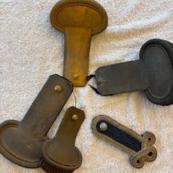 lot 5 epaulettes 19eme et 20 emme siecle
