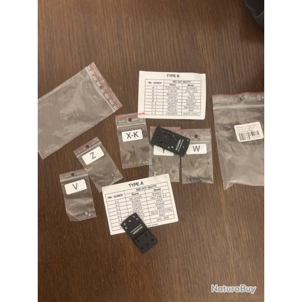 Toni System 2 Embases S&W MP9 Type A et B