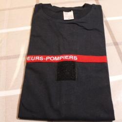 Tee-shirt sapeur pompier petite taille JSP