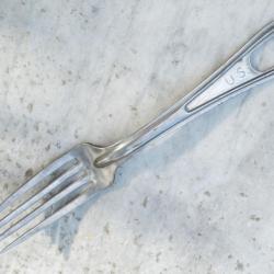 US ARMY - fourchette US Silco Stainless - Normandie 1944  WWII - REF SLO22FUS005