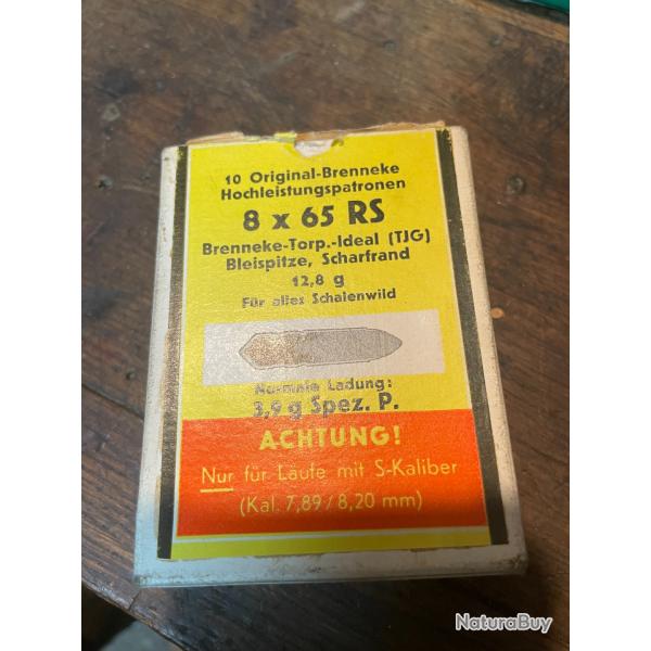 Rares Balles de 8x65 RS