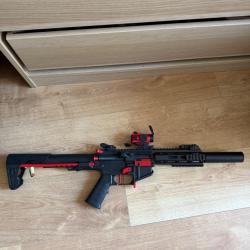 R&eacute;plique M4 LT-34 Rouge Custom